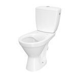 Cersanit CERSANIA WC MISA STOJACA, Simple On + sedátko duroplast, zadný odpad 3/6 l, biele keramické K11-2337