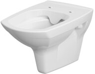 Cersanit CARINA WC MISA ZÁVESNÁ BEZ SEDÁTKA 35x52,5 cm, Perfect Clean biela K31-046