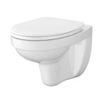 Cersanit CERSANIA WC MISA ZÁVESNÁ SimpleOn+ SEDÁTKO DUROPLAST, biele S701-554