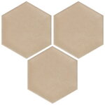 Navarti BONNY HEXAGON BEIGE MAT 13x15 dlažba