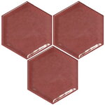 Navarti BONNY HEXAGON BORDEAUX BRILLO 13x15 dlažba