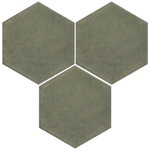 Navarti BONNY HEXAGON OLIVE MAT 13x15 dlažba