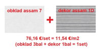 New Way AKCIA ASSAM 27,5x40 obklad + dekor