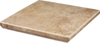 Paradyz ILARIO BEIGE ROHOVÁ S NOSOM 33X33 schodovka