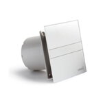 E-120 GT kúpeľňový ventilátor axiálny s časovačom, 15W, potrubie 120mm, biela