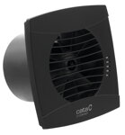 UC-10 T kúpeľňový ventilátor axiálny s časovačom, 8W, potrubie 100mm, čierna