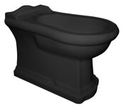 RETRO bidet 39x61cm, čierna mat