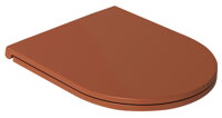 INFINITY WC sedátko SLIM, Soft Close, Easy Take, terracotta