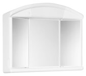 SALVA galérka 59x50x15,5cm, 1x12W, biela plast