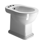 CLASSIC bidet, 37x54cm, 3 otvory, biela ExtraGlaze