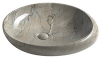 DALMA keramické umývadlo 68x16,5x44 cm, grigio