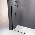 MODULAR SHOWER zástena s pojazdy 1000 mm, čierna