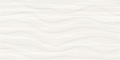 Cersanit TOUCH ME WHITE SATIN WAVE 29,8X59,8 štruktúra obklad W562-002-1