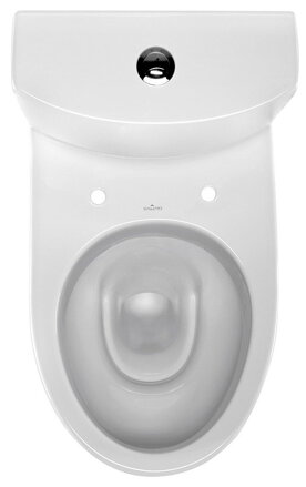 Cersanit PARVA WC MISA STOJACA, zvislý odpad, bočný prívod vody 3/6 l + sedátko duroplast, biele keramické K27-003