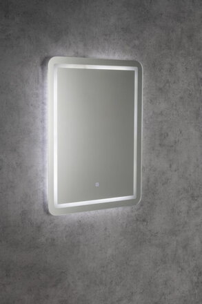 SALICA zrkadlo s LED osvetlením 60x80cm, dotykový senzor, stmievateľné